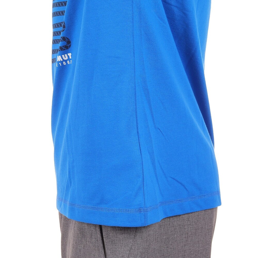 マムート（MAMMUT）（メンズ）半袖Tシャツ Mammut Core シャツ Rope 1017-04040-5072 ブルー トップス クルーネック 速乾