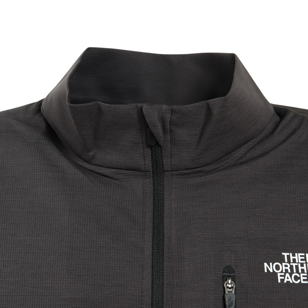 ザ・ノース・フェイス（THE NORTH FACE）（メンズ）半袖Tシャツ フラッシュドライ 3D ジップアップ NT12202 ZC
