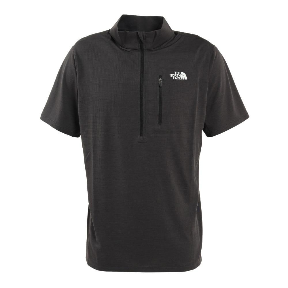ザ・ノース・フェイス（THE NORTH FACE）（メンズ）半袖Tシャツ フラッシュドライ 3D ジップアップ NT12202 ZC