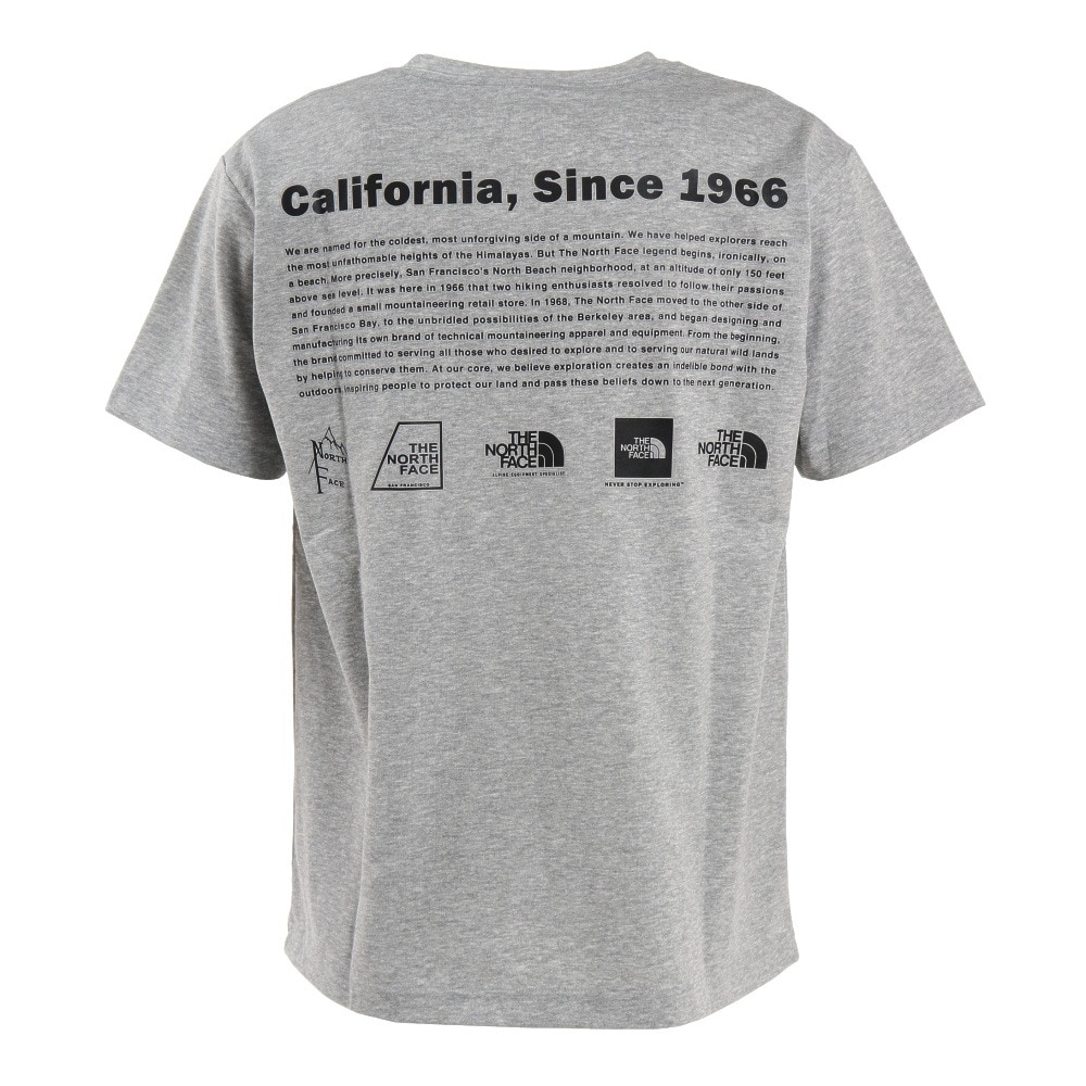 ノースフェイス（THE NORTH FACE）（メンズ）半袖Tシャツ ショートスリーブヒストリカルロゴTシャツ NT32159 Z  アウトドア・キャンプ用品はエルブレス