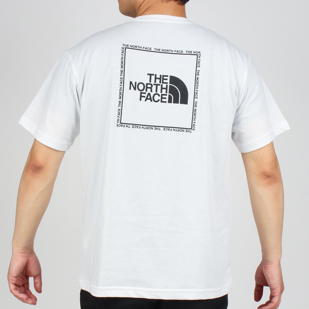 【Mサイズ】THE NORTH FACE プリントロゴ Tシャツ ホワイト