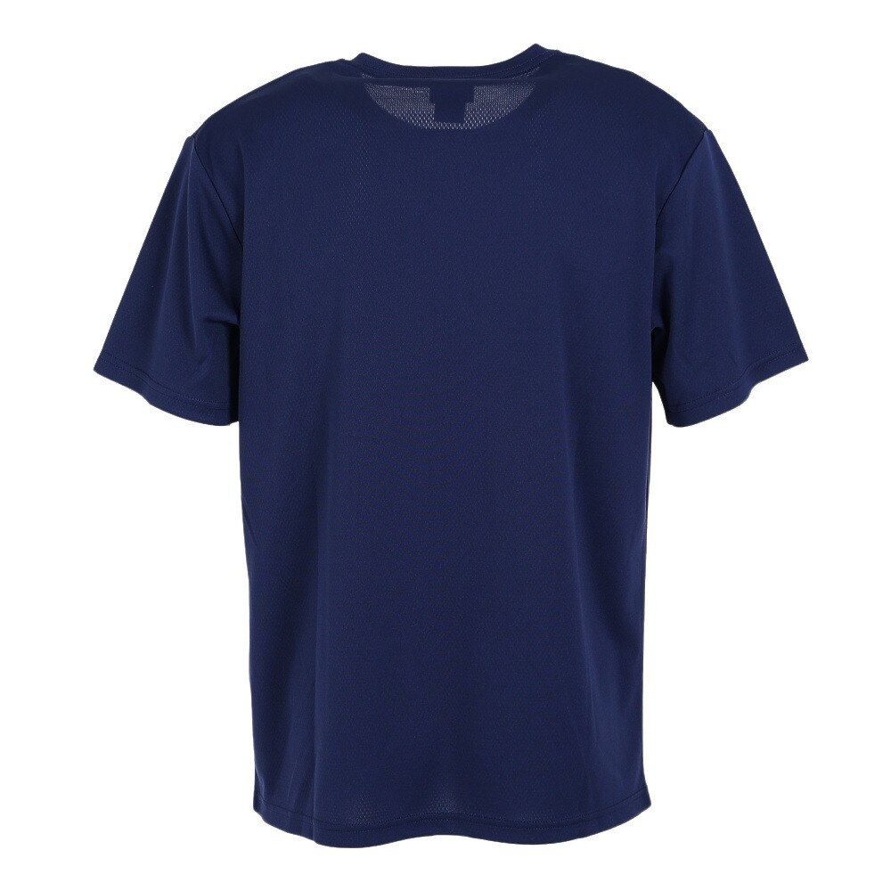 マーモット（Marmot）（メンズ）半袖Tシャツ ポケットロゴ TOMTJA81XB RNV ネイビー トップス 吸水速乾 抗菌 防臭 UVカット