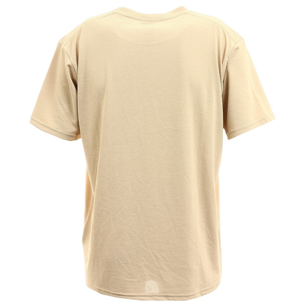 マーモット（Marmot）（メンズ）Pocket Logo H/S Crew 半袖Tシャツ ポケットロゴハーフスリーブクルー TOMTJA49 CNO ベージュ UVカット 速乾 アウトドア