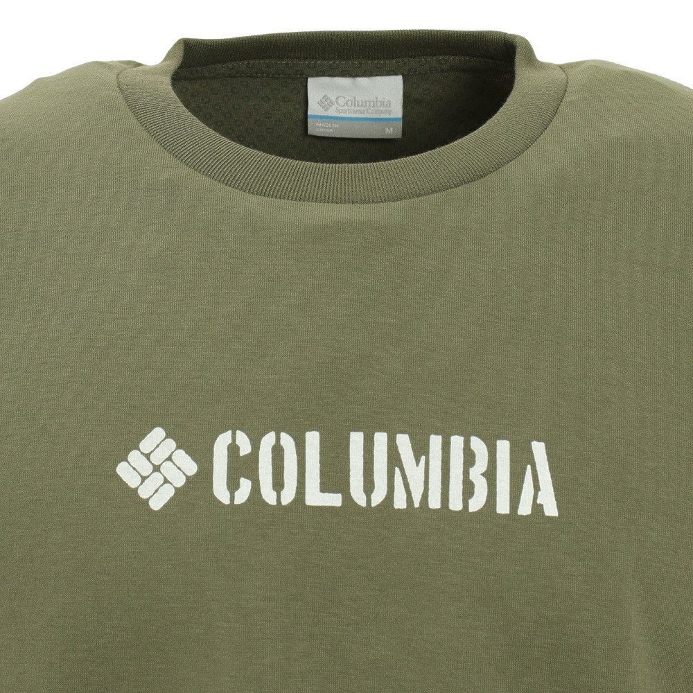 コロンビア（Columbia）（メンズ）半袖Tシャツ コールドベイダッシュ ショートスリーブ PM4377 398 カーキ トップス UV ...