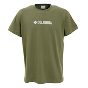 コロンビア（Columbia）（メンズ）半袖Tシャツ コールドベイダッシュ ショートスリーブ PM4377 398 カーキ トップス UVカット 速乾 