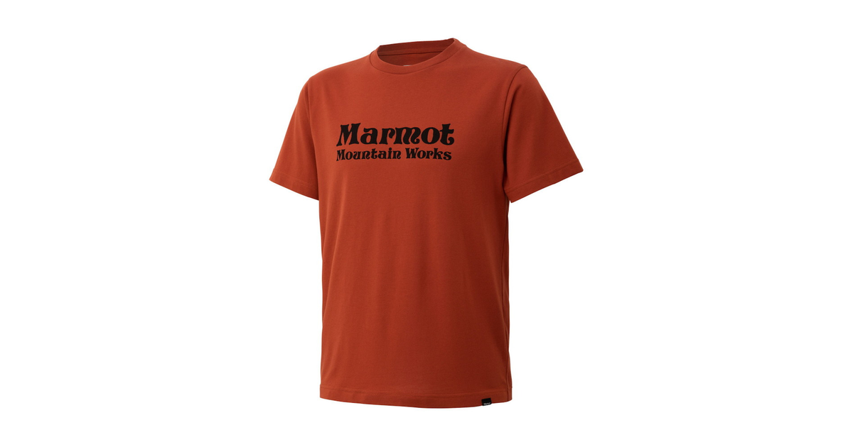 100％品質 マーモット Marmot メンズ 半袖Tシャツ マウンテンワークスロゴハーフスリーブクルー TOMQJA57 ティーシャツ トップス  カジュアル アウトドア