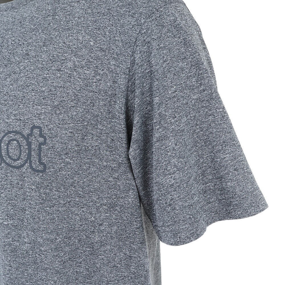 マーモット｜マーモット（Marmot）（メンズ）半袖Tシャツ ヘザーロゴハーフスリーブティー TOMRJA54 BK トップス カジュアル アウトドア  スポーツ UVカット 登山 アウトドア・キャンプ用品はエルブレス