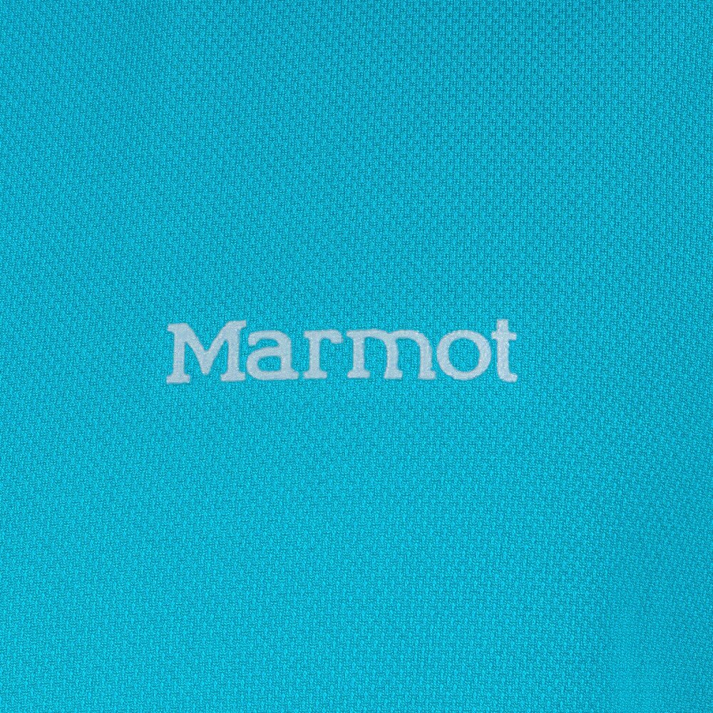 マーモット（Marmot）（メンズ）長袖Tシャツ アセントロングスリーブティー TOMRJB40 TTL トップス カジュアル アウトドア ロゴ シンプル UVカット