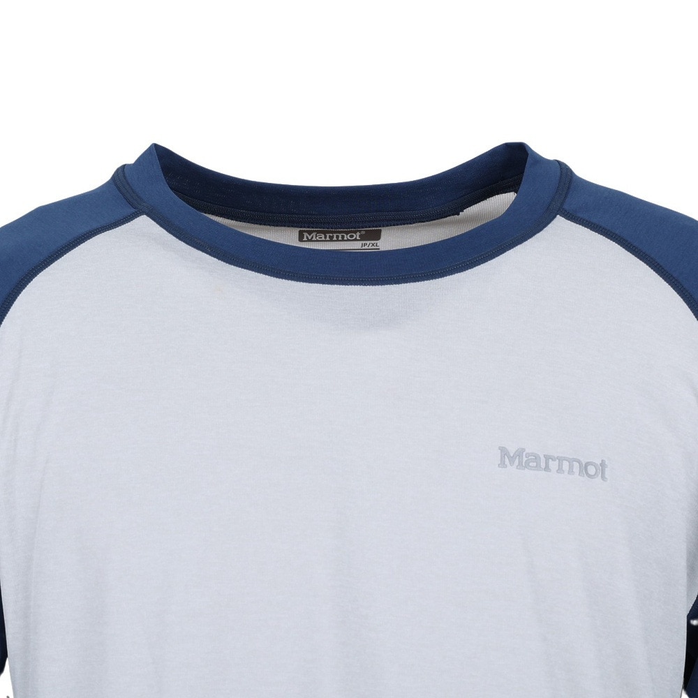 マーモット（Marmot）（メンズ）長袖Tシャツ ロンT サンスクリーン ロングスリーブティー TOMRJB41 LGHM ライトグレー