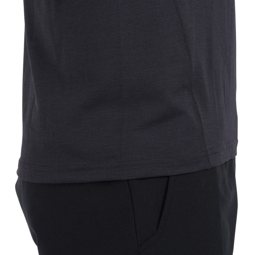 ロジャーエーガー（ROGER EGGER）（メンズ）半袖Tシャツ VIATEXスムース ショートスリーブTシャツ RE2SUK561008BLK ブラック