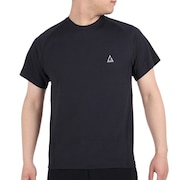 ロジャーエーガー(ROGER EGGER)(メンズ)半袖Tシャツ VIATEXスムース ショートスリーブTシャツ RE2SUK561008BLK ブラック