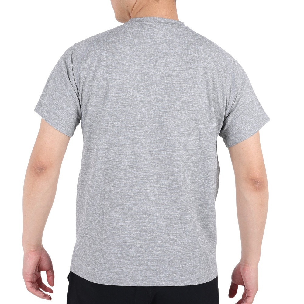 ロジャーエーガー（ROGER EGGER）（メンズ）半袖Tシャツ VIATEXスムース ショートスリーブTシャツ RE2SUK561008GRY グレー