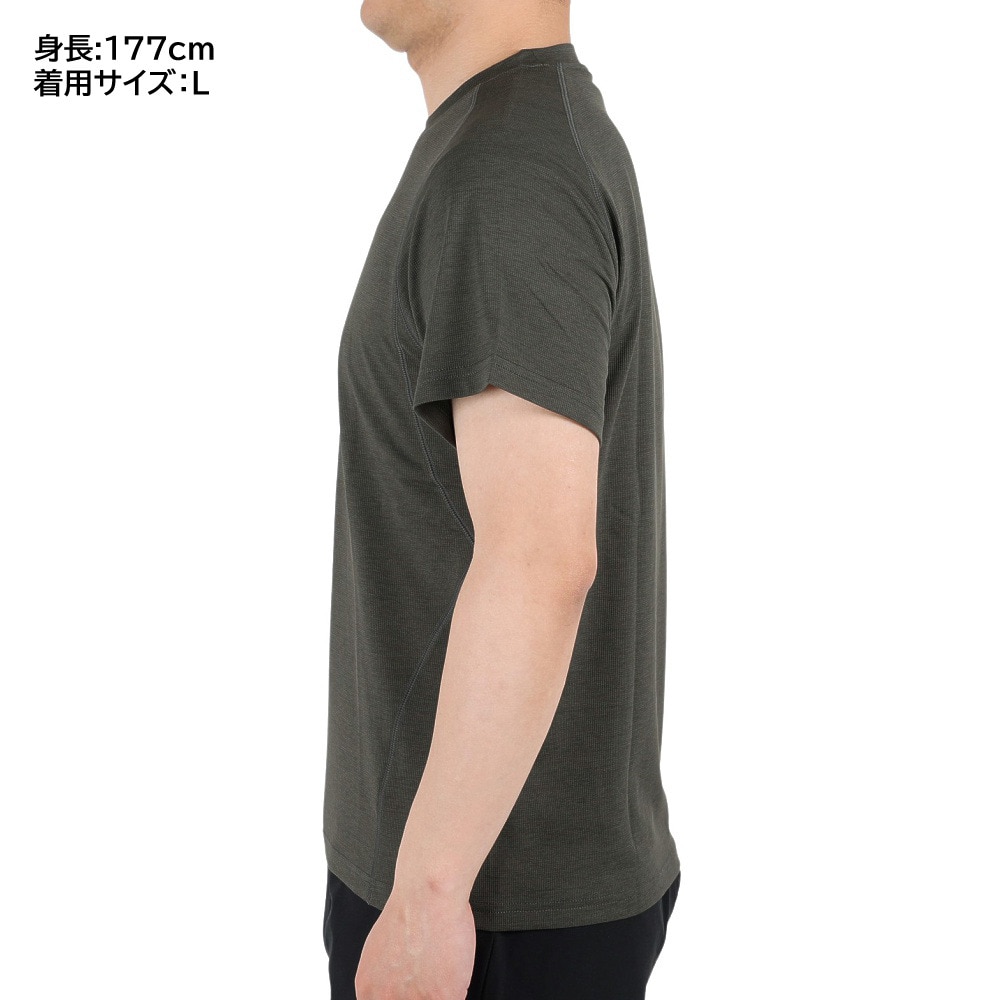 ロジャーエーガー（ROGEREGGER）（メンズ）スイスブランド UV Cut 吸汗速乾 撥水 半袖Tシャツ RE2SUK561008OLV オリーブ★★★