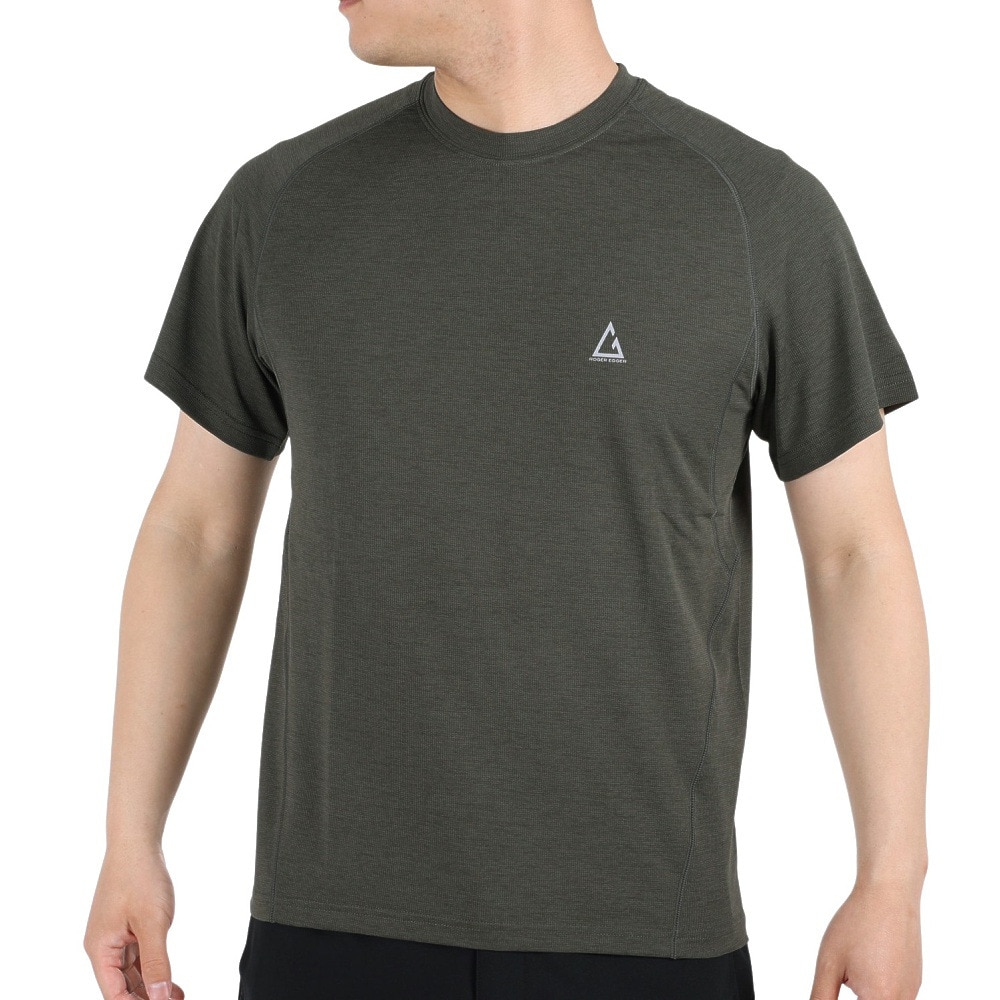ロジャーエーガー（ROGEREGGER）（メンズ）スイスブランド UV Cut 吸汗速乾 撥水 半袖Tシャツ RE2SUK561008OLV オリーブ★★★