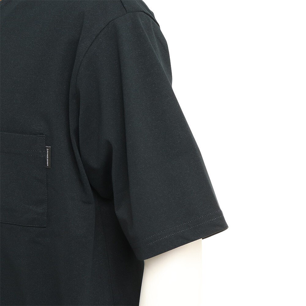 ロジャーエーガー（ROGEREGGER）（メンズ）半袖Tシャツ AIRY POCKET Tシャツ RE2SUK561012BLK