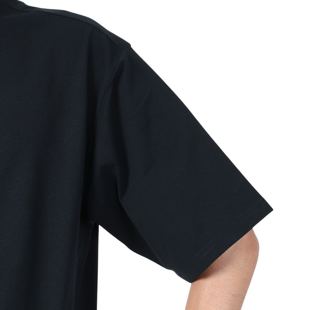 ロジャーエーガー（ROGEREGGER）（メンズ）半袖Tシャツ AIRY LOGO Tシャツ RE2SUK561013BLK