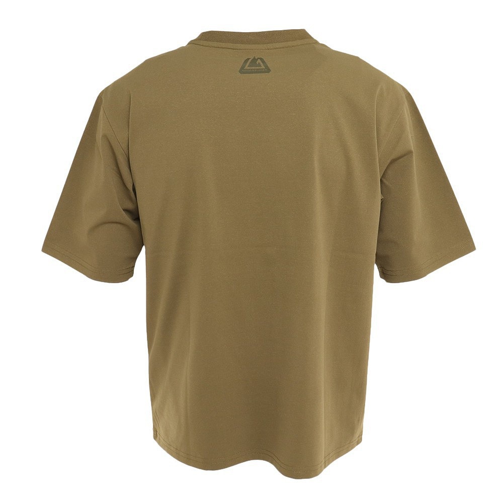 ロジャーエーガー（ROGER EGGER）（メンズ）半袖Tシャツ AIRY LOGO Tシャツ RE2SUK561013OLV
