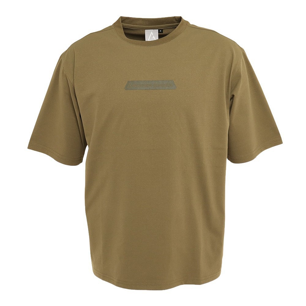 ロジャーエーガー（ROGER EGGER）（メンズ）半袖Tシャツ AIRY LOGO Tシャツ RE2SUK561013OLV