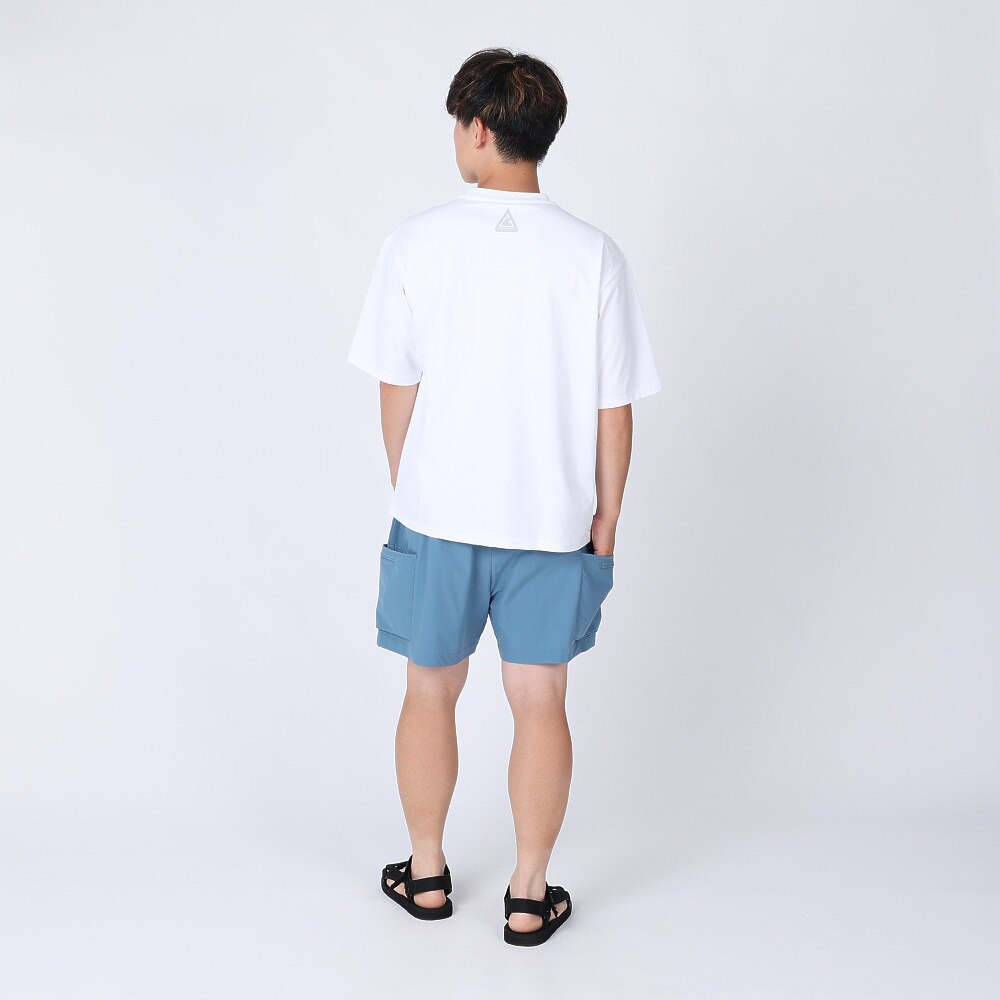ロジャーエーガー（ROGER EGGER）（メンズ）半袖Tシャツ AIRY LOGO Tシャツ RE2SUK561013WHT