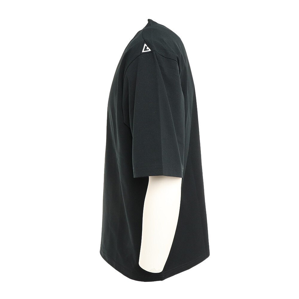 ロジャーエーガー（ROGER EGGER）（メンズ）半袖Tシャツ AIRY LOGO LABEL Tシャツ RE2SUK561014BLK