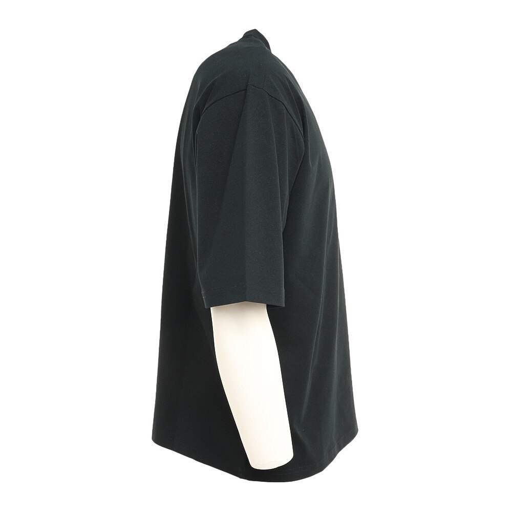 ロジャーエーガー（ROGER EGGER）（メンズ）半袖Tシャツ AIRY LOGO LABEL Tシャツ RE2SUK561014BLK