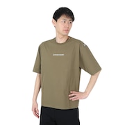 ロジャーエーガー（ROGEREGGER）（メンズ）半袖Tシャツ AIRY LOGO LABEL Tシャツ RE2SUK561014OLV