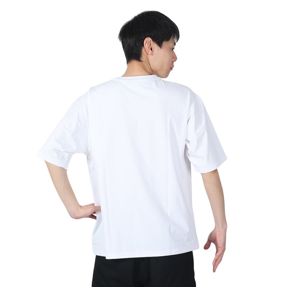 ロジャーエーガー（ROGEREGGER）（メンズ）半袖Tシャツ AIRY LOGO LABEL Tシャツ RE2SUK561014WHT★★★