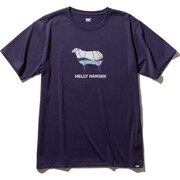 ヘリーハンセン（HELLY HANSEN）（メンズ）ショートスリーブアニマルTシャツ HOE62003 HB