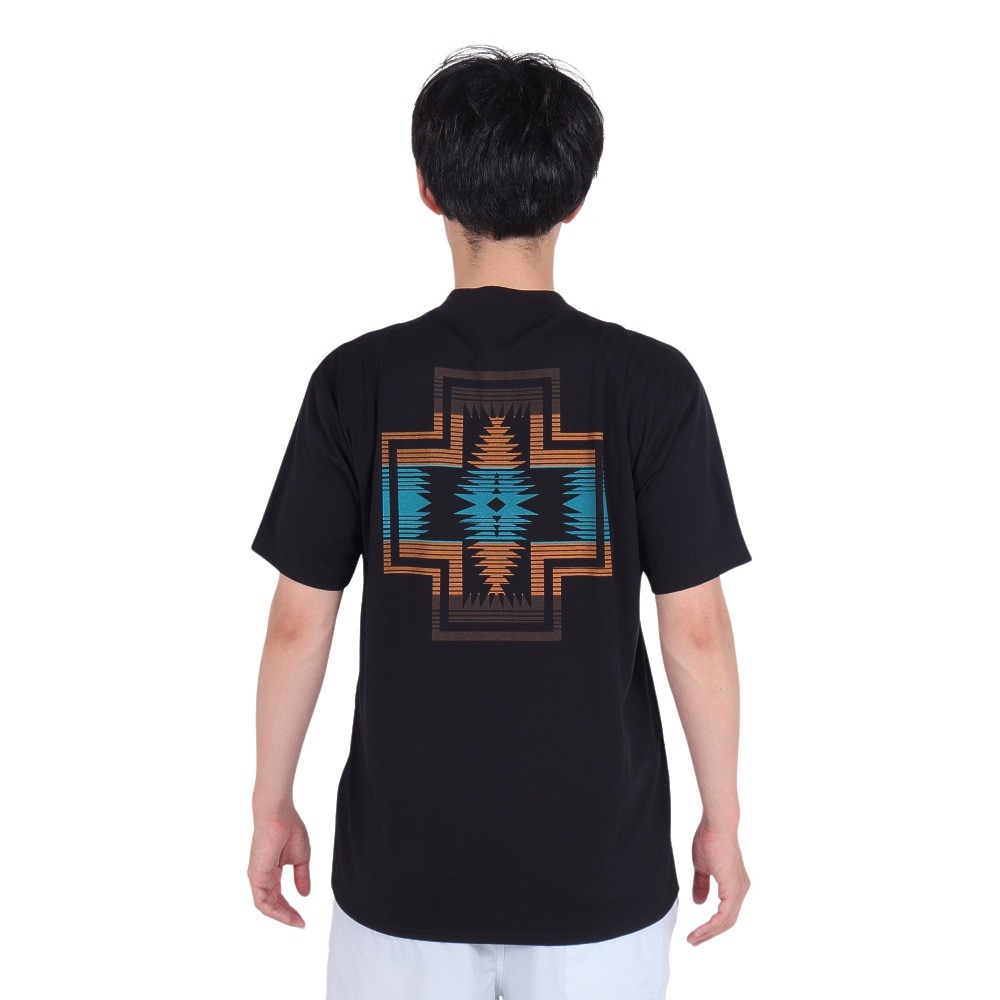 ペンドルトン（PENDLETON）（メンズ）半袖Tシャツ 水陸両用トップス PDT-000-231049 BLK ブラック