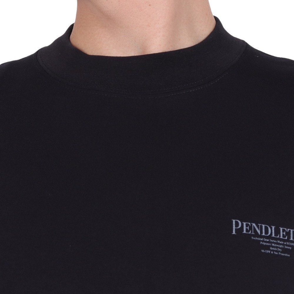 ペンドルトン（PENDLETON）（メンズ）UPF50 速乾 軽量 半袖Tシャツ 水陸両用トップス PDT-000-231049 BLK ブラック