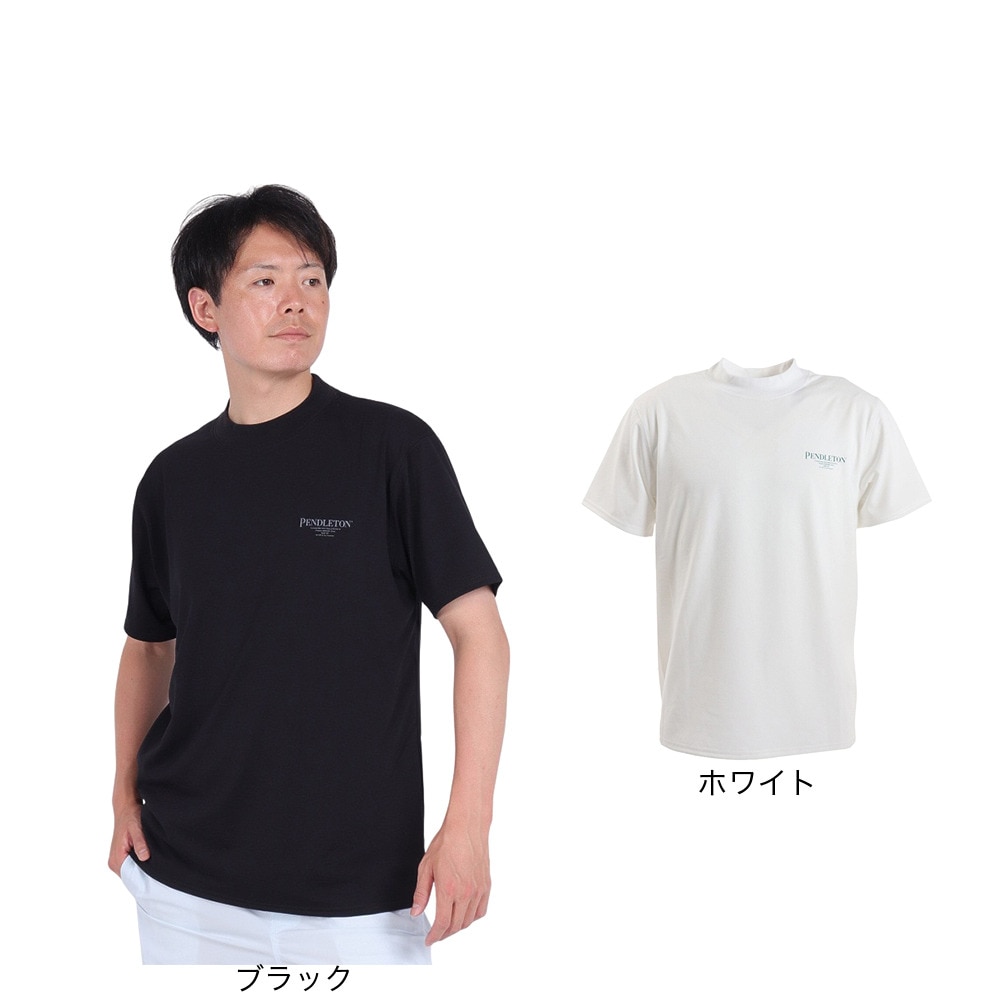 ペンドルトン（PENDLETON）（メンズ）UPF50 速乾 軽量 半袖Tシャツ 水陸両用トップス PDT-000-231049 BLK ブラック