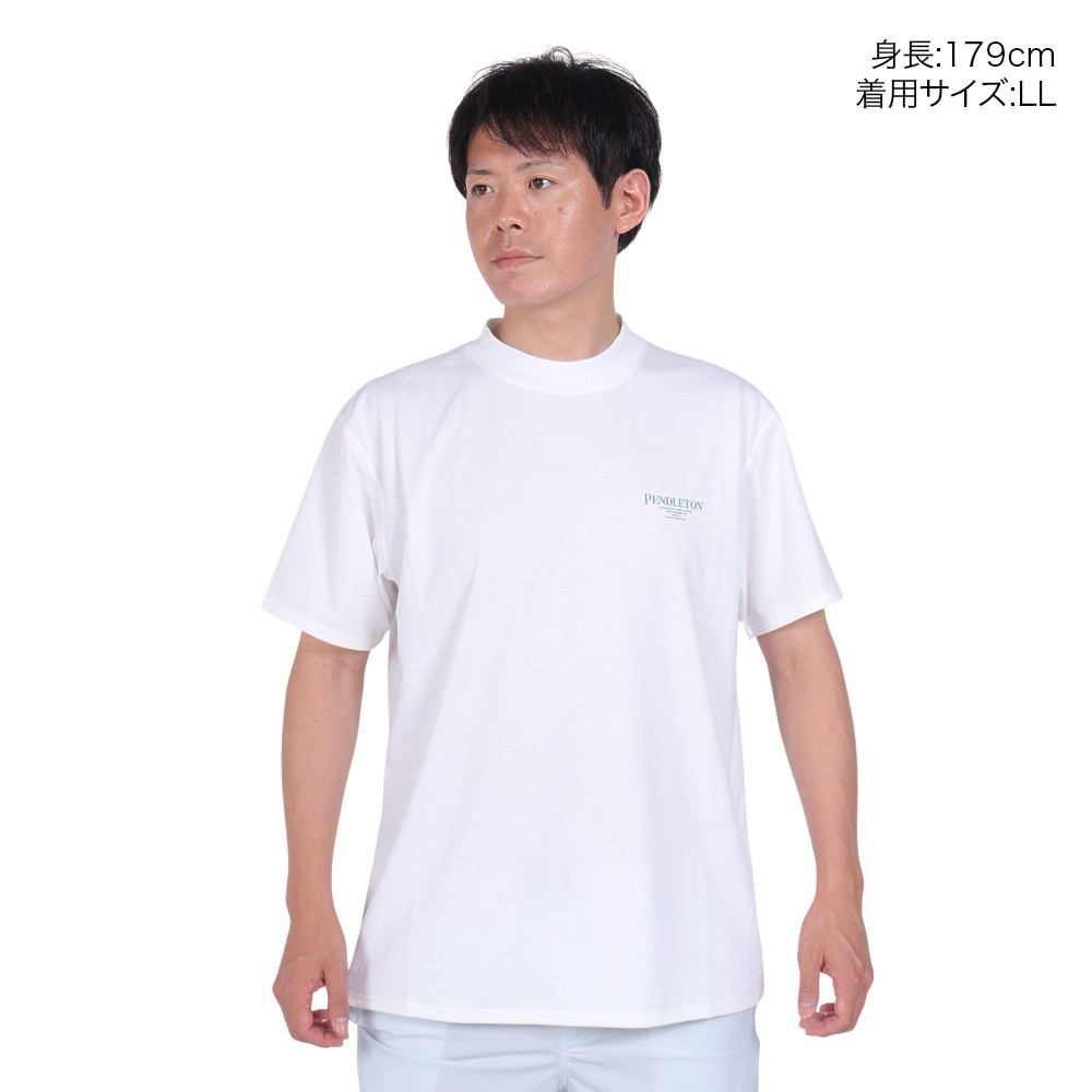 ペンドルトン（PENDLETON）（メンズ）UPF50 速乾 軽量 半袖Tシャツ 水陸両用トップス PDT-000-231049 WHT ホワイト