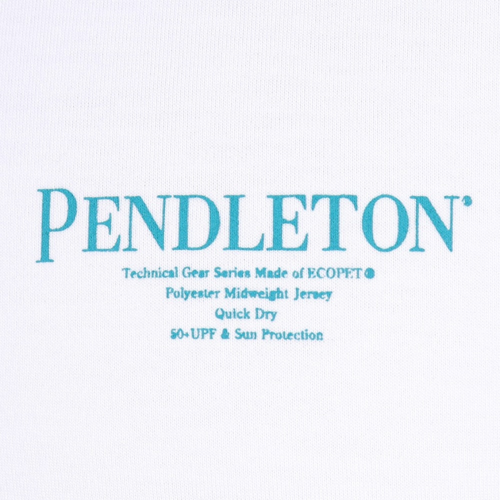 ペンドルトン（PENDLETON）（メンズ）UPF50 速乾 軽量 半袖Tシャツ 水陸両用トップス PDT-000-231049 WHT ホワイト
