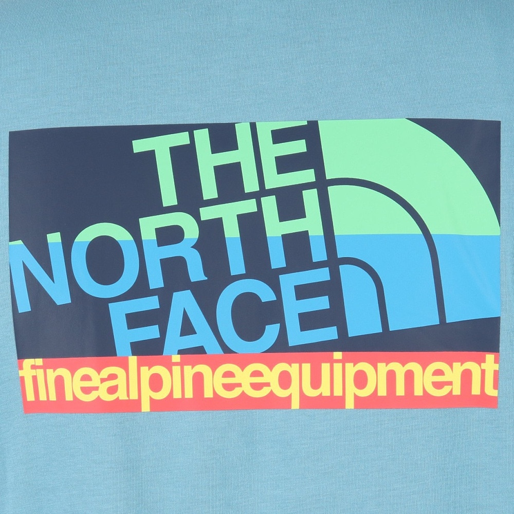 ザ・ノース・フェイス（THE NORTH FACE）（メンズ）半袖Tシャツ FINE ALPIN EQ Tシャツ NT32333X FW サックス