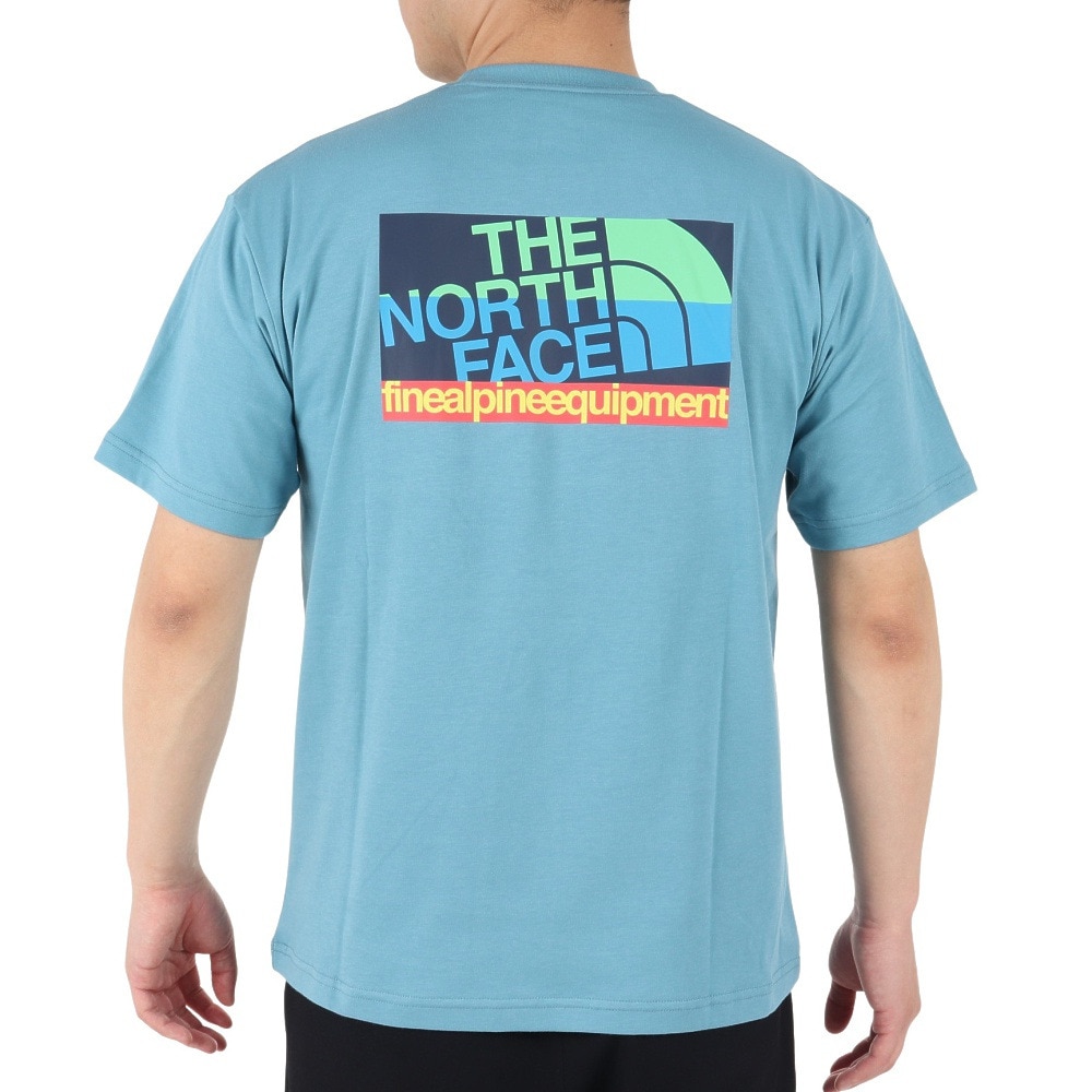 ザ・ノース・フェイス（THE NORTH FACE）（メンズ）半袖Tシャツ FINE ALPIN EQ Tシャツ NT32333X FW サックス
