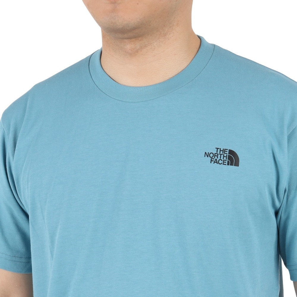 ザ・ノース・フェイス（THE NORTH FACE）（メンズ）半袖Tシャツ FINE ALPIN EQ Tシャツ NT32333X FW サックス
