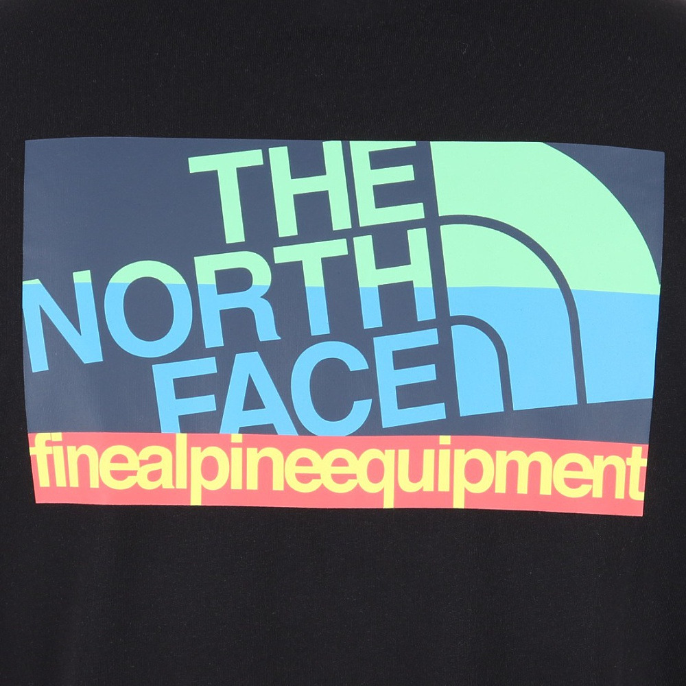 ザ・ノース・フェイス（THE NORTH FACE）（メンズ）Tシャツ 半袖 FINE ALPIN EQ Tシャツ NT32333X 黒 ブラック