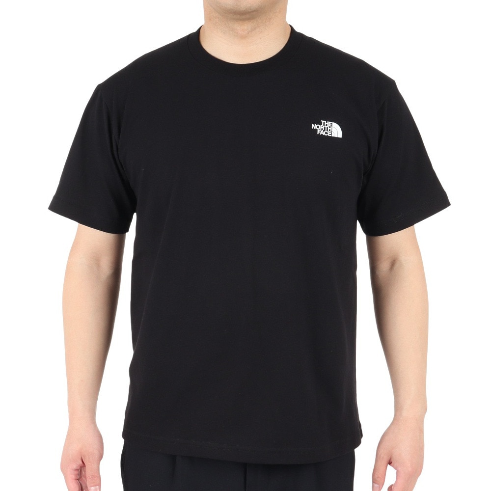 ザ・ノース・フェイス（THE NORTH FACE）（メンズ）Tシャツ 半袖 FINE ALPIN EQ Tシャツ NT32333X 黒 ブラック