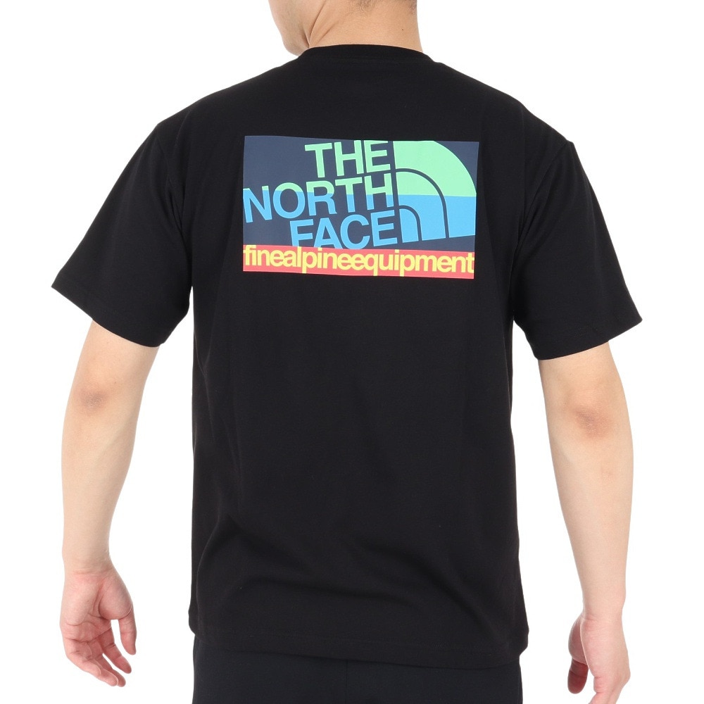 ザ・ノース・フェイス（THE NORTH FACE）（メンズ）Tシャツ 半袖 FINE ALPIN EQ Tシャツ NT32333X 黒 ブラック