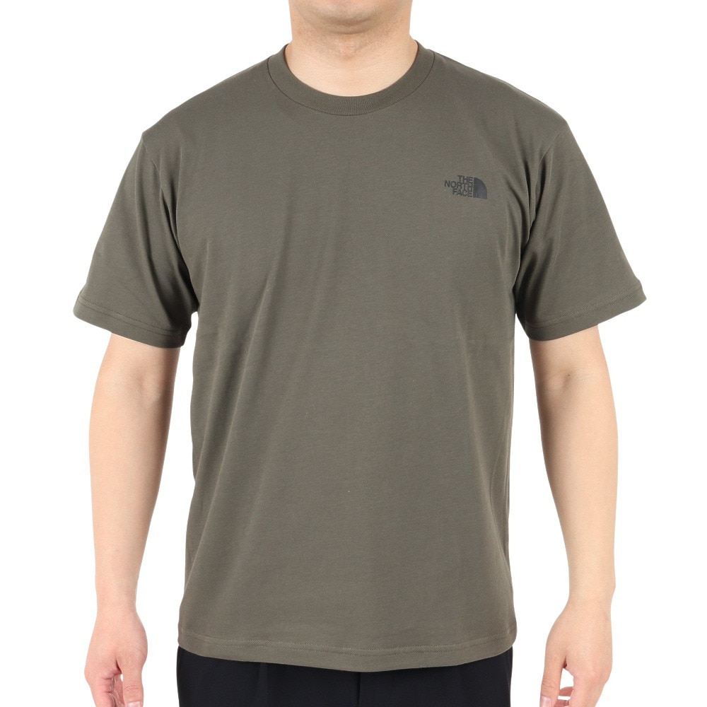 ザ・ノース・フェイス（THE NORTH FACE）（メンズ）半袖Tシャツ FINE ALPIN EQ Tシャツ NT32333X NT カーキ
