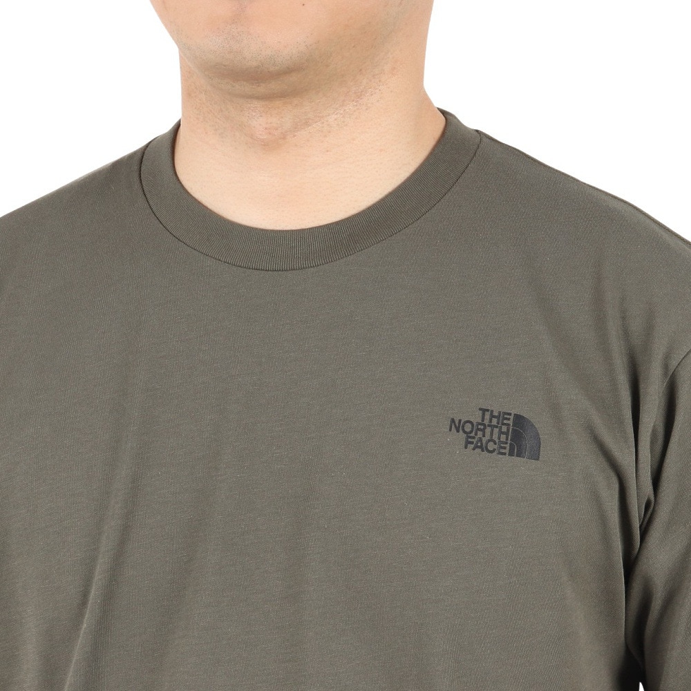 ザ・ノース・フェイス（THE NORTH FACE）（メンズ）半袖Tシャツ FINE ALPIN EQ Tシャツ NT32333X NT カーキ