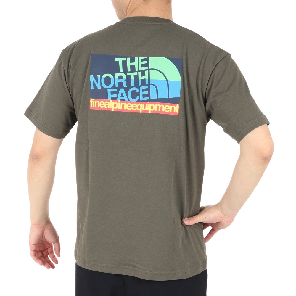 ザ・ノース・フェイス（THE NORTH FACE）（メンズ）半袖Tシャツ FINE ALPIN EQ Tシャツ NT32333X NT カーキ