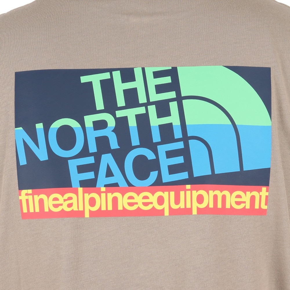 ザ・ノース・フェイス（THE NORTH FACE）（メンズ）半袖Tシャツ FINE ALPIN EQ Tシャツ NT32333X TW ベージュ