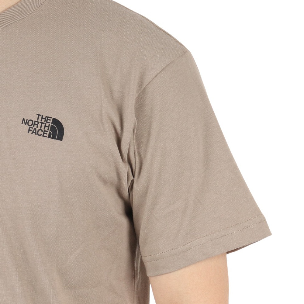ザ・ノース・フェイス（THE NORTH FACE）（メンズ）半袖Tシャツ FINE ALPIN EQ Tシャツ NT32333X TW ベージュ