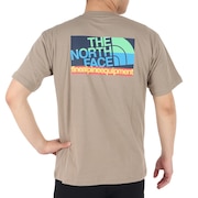 ノースフェイス（THE NORTH FACE）（メンズ）半袖Tシャツ FINE ALPIN EQ Tシャツ NT32333X TW ベージュ