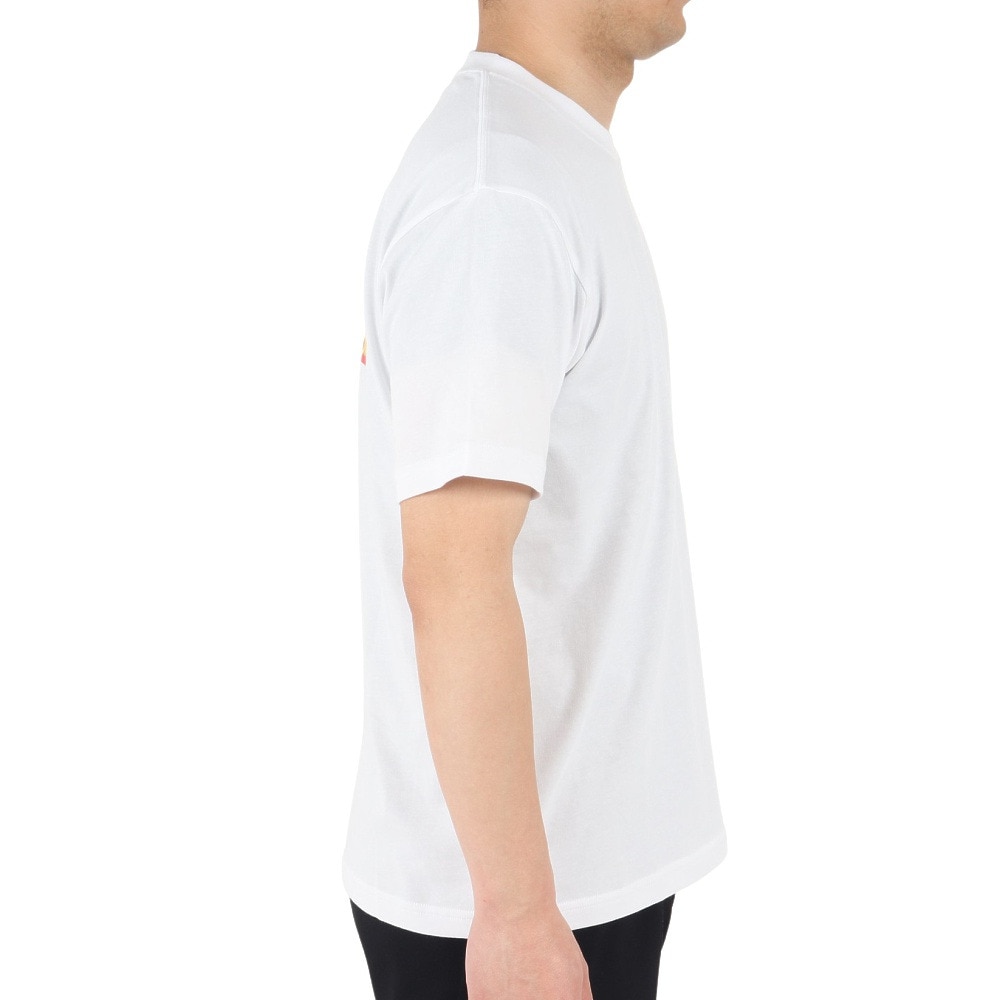 ザ・ノース・フェイス（THE NORTH FACE）（メンズ）Tシャツ 半袖 FINE ALPIN EQ Tシャツ NT32333X 白 ホワイト