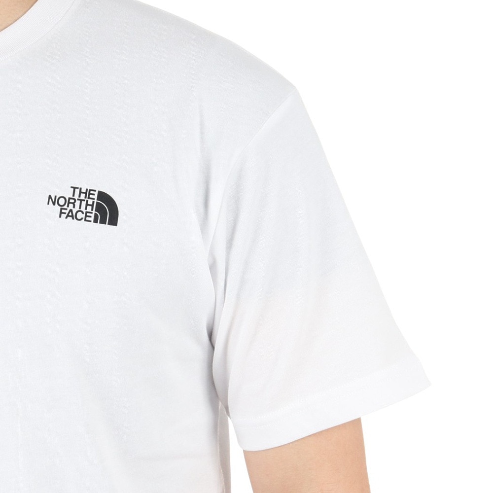 ザ・ノース・フェイス（THE NORTH FACE）（メンズ）Tシャツ 半袖 FINE ALPIN EQ Tシャツ NT32333X 白 ホワイト