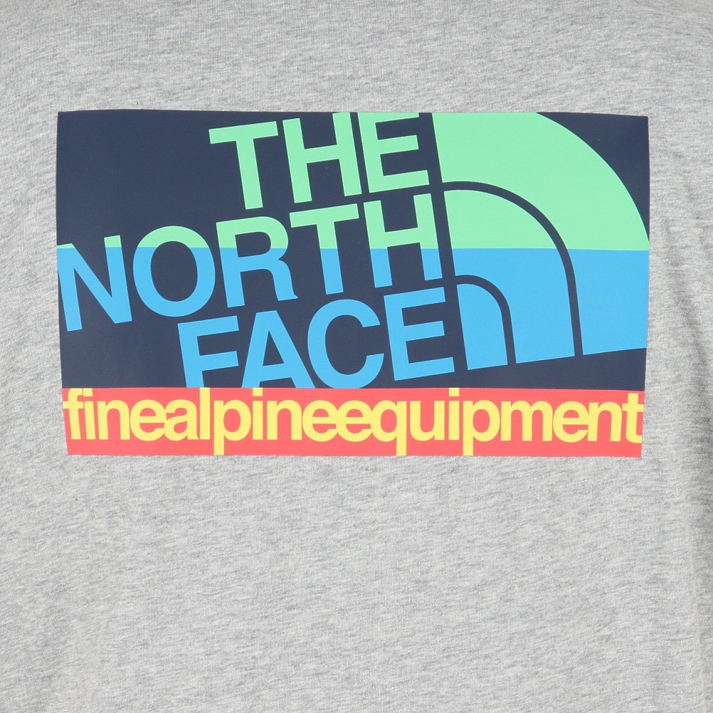 ザ・ノース・フェイス（THE NORTH FACE）（メンズ）半袖Tシャツ FINE ALPIN EQ Tシャツ NT32333X Z グレー