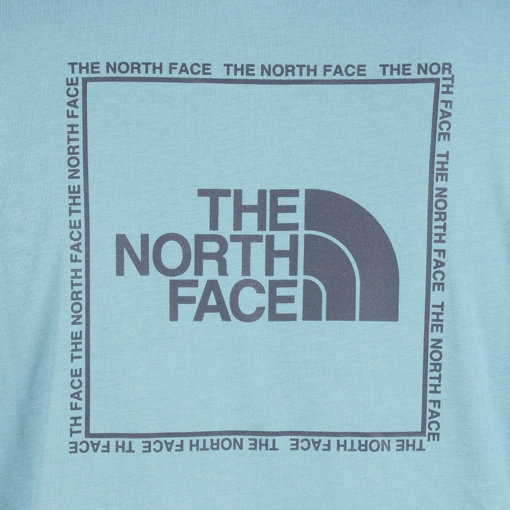 ザ・ノース・フェイス（THE NORTH FACE）（メンズ）速乾 バックプリント 半袖Tシャツ TNF SQAR LOGO スクエアロゴ Tシャツ NT32334X FW サックス