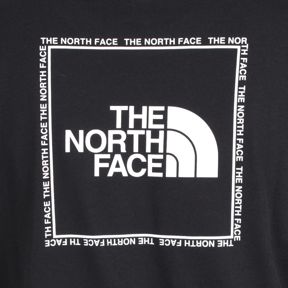 ノースフェイス（THE NORTH FACE）（メンズ）Tシャツ 半袖 TNF SQAR LOGO スクエアロゴ Tシャツ NT32334X 黒 ブラック